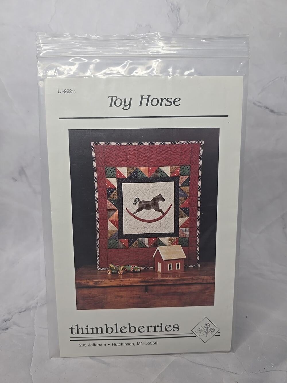 Thimbleberries Toy Horse Miniature Quilt Pattern 20 x 24